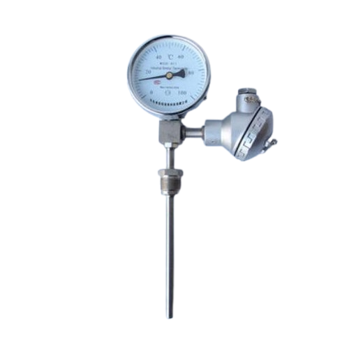 【温度变送器】耐震远传双金属温度计